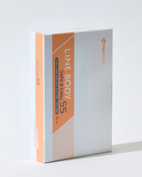 3 unidades - Acido Hialuronico Line body - 55 ml - Laranja