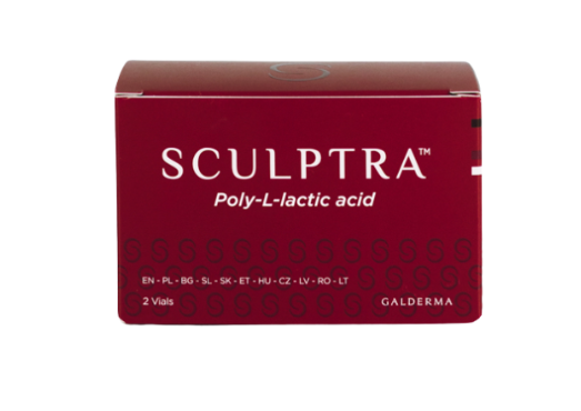 Sculptra - Bioestimulador 2 unidades com 150mg cada